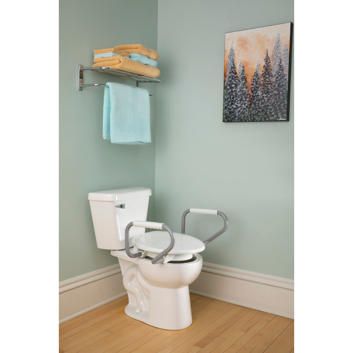 Bemis "Clean Shield" Elongated Raised Toilets Seat