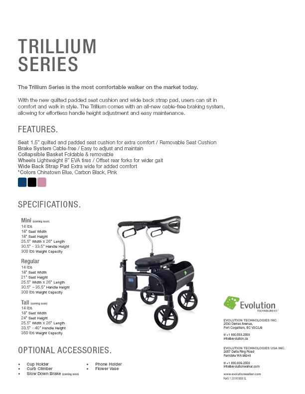 Trillium Mini 18"