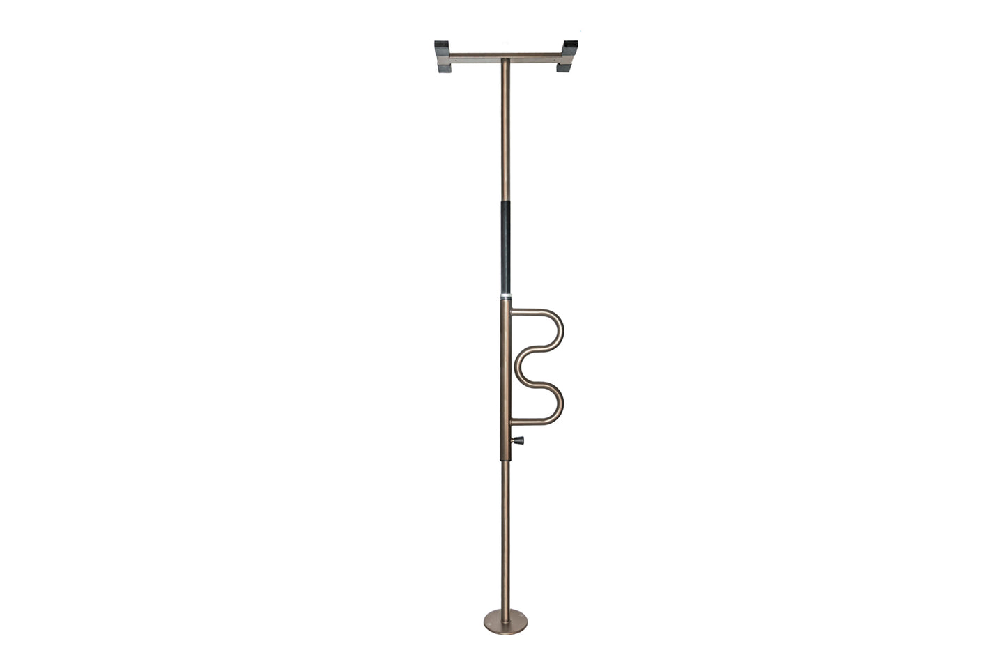 Security Pole and Curve Grab Bar