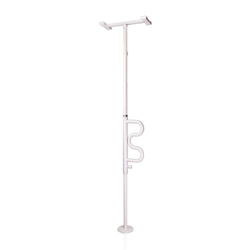 Security Pole and Curve Grab Bar