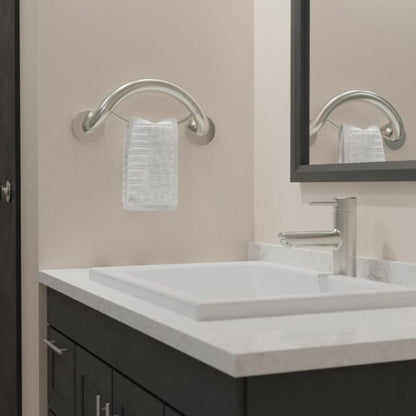 Healthcraft - PLUS Towel Ring + Grab Bar