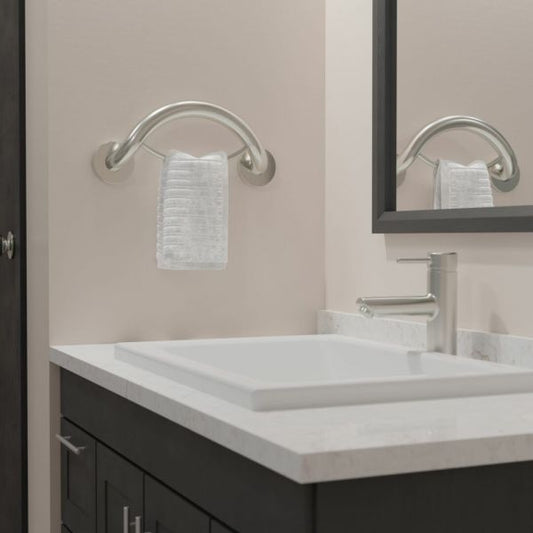 Healthcraft - PLUS Towel Ring + Grab Bar