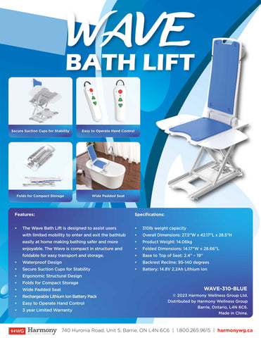 Wave Bath Lift