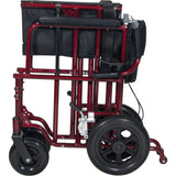 Bariatric Aluminum Transport Wheelchair
