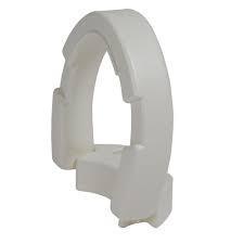 Hinged Raised Toilet Seat Riser